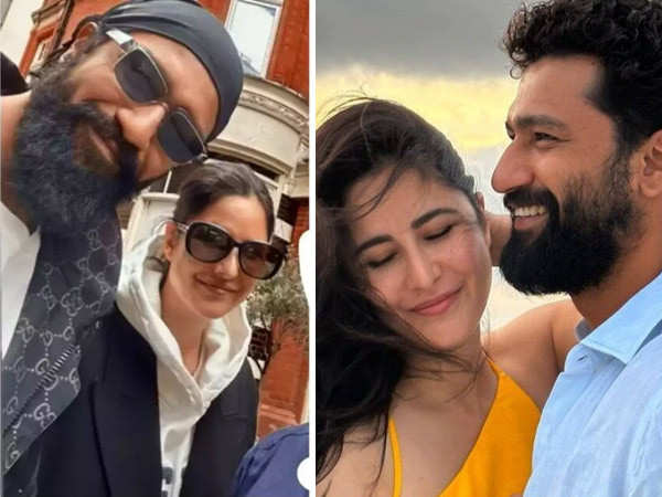 Katrina Kaif and Vicky Kaushal spotted while vacationing in London