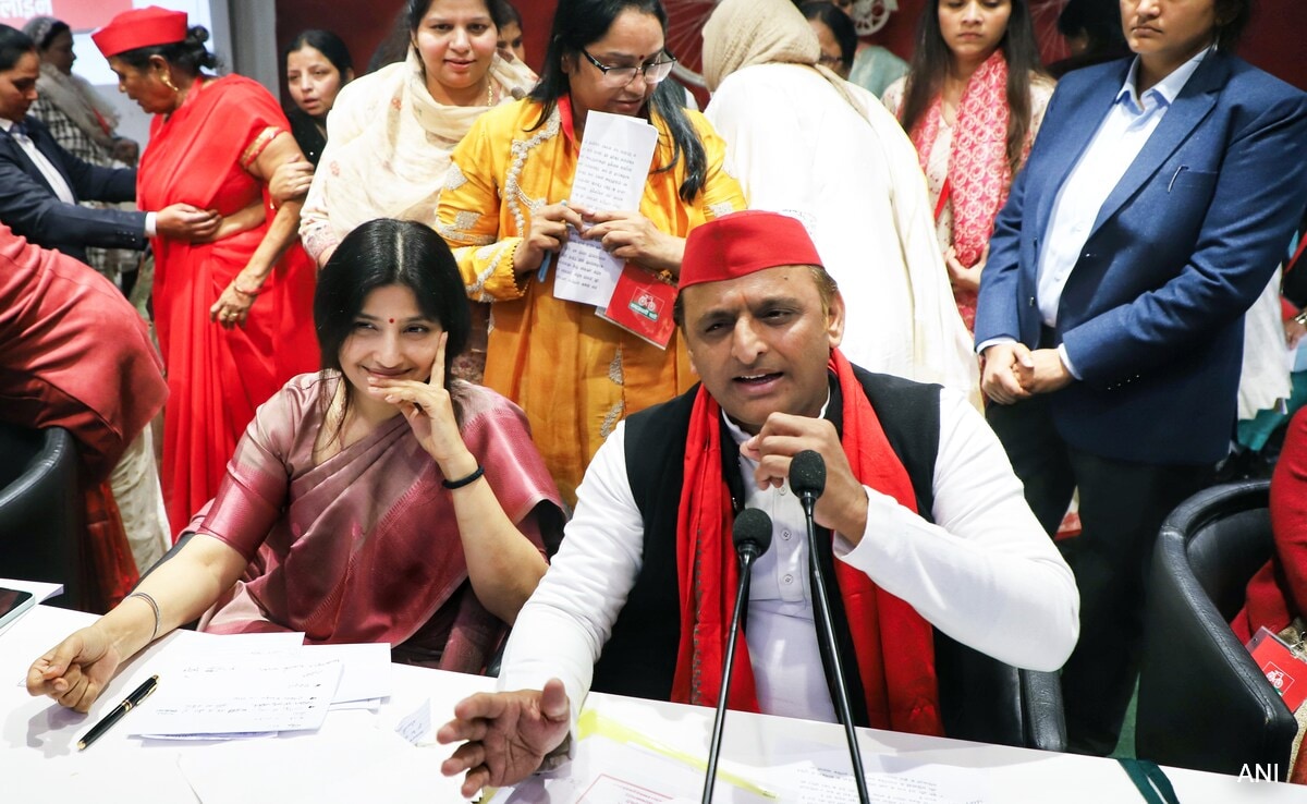 Akhilesh Yadav’s Assets At Rs 26 Crore, Wife Dimple Owes Him Rs 54 Lakh