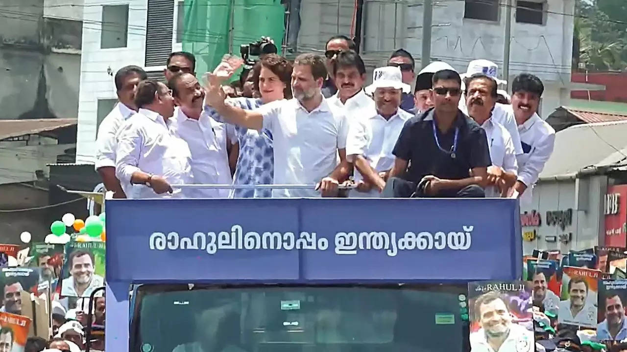 LS polls: Rahul Gandhi files nomination in Wayanad