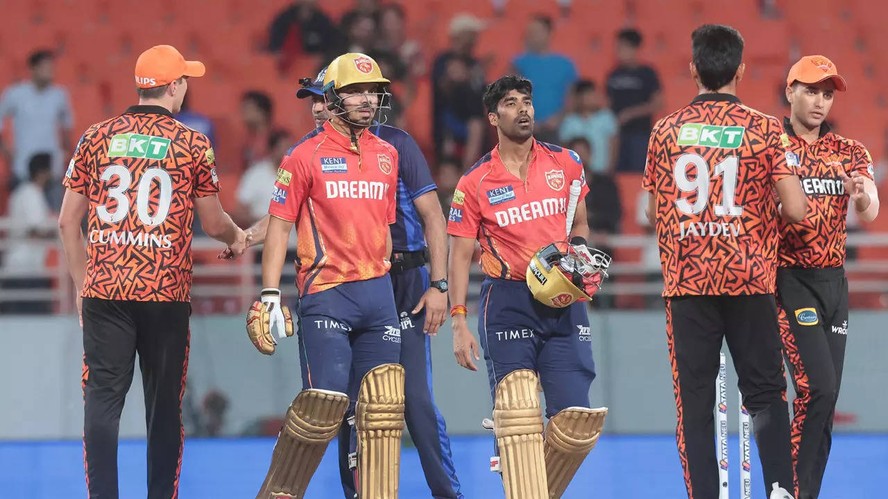 IPL: SRH survive Shashank-Ashutosh scare to pip PBKS in a thriller
