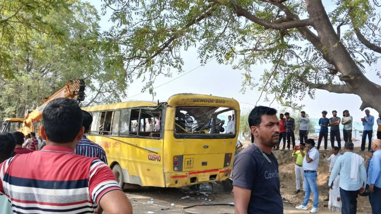 6 kids killed, several injured after school bus overturns in Haryana