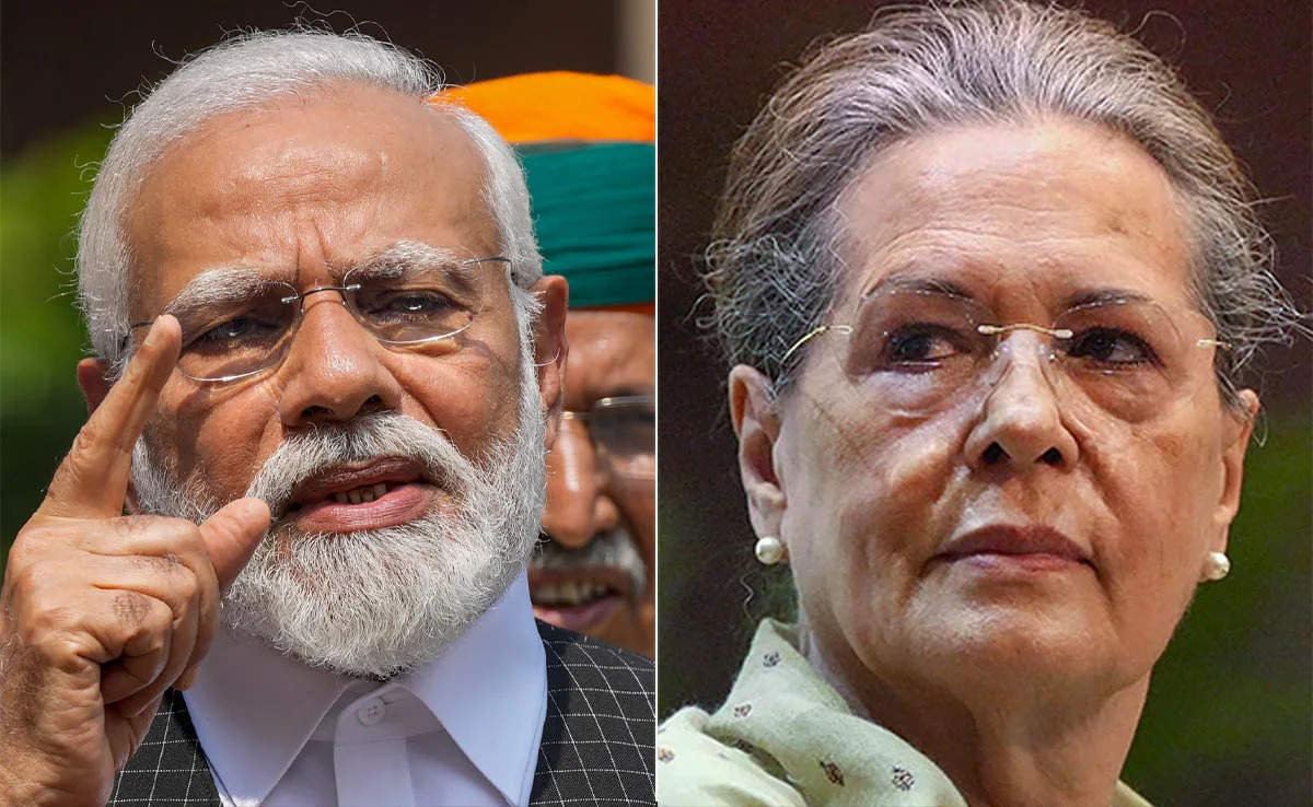 ‘No courage to …’: PM Modi’s Rajya Sabha dig at Sonia Gandhi