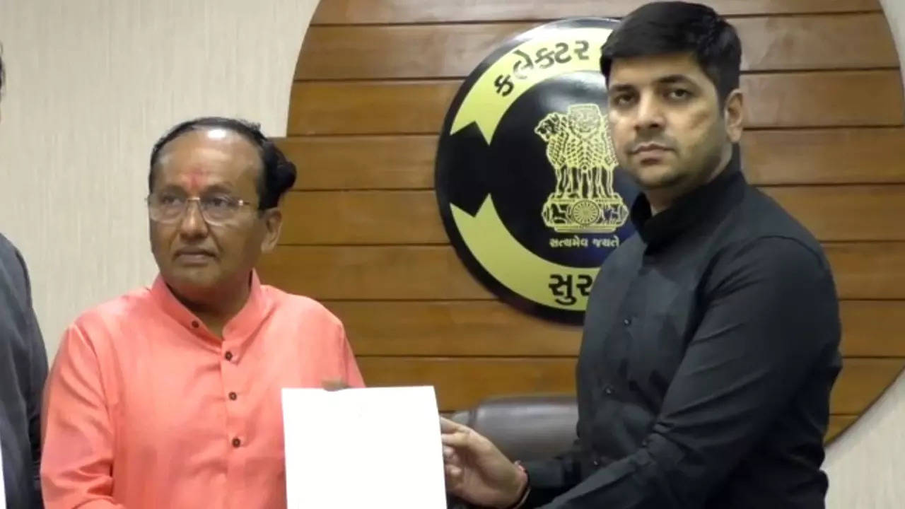 BJP opens LS account as Surat candidate elected unopposed