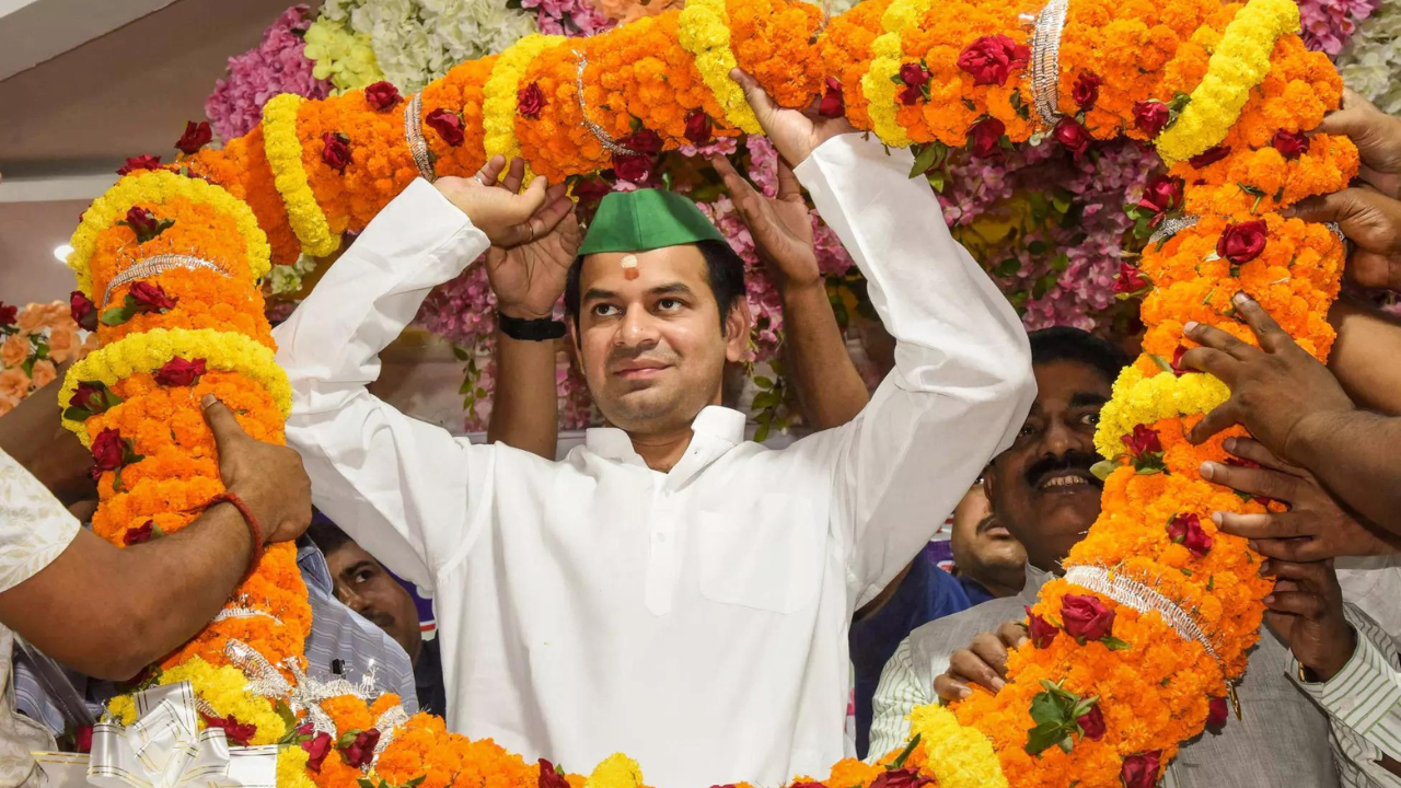 Not Akhilesh, cousin Tej Pratap Yadav is SP’s choice for Kannauj
