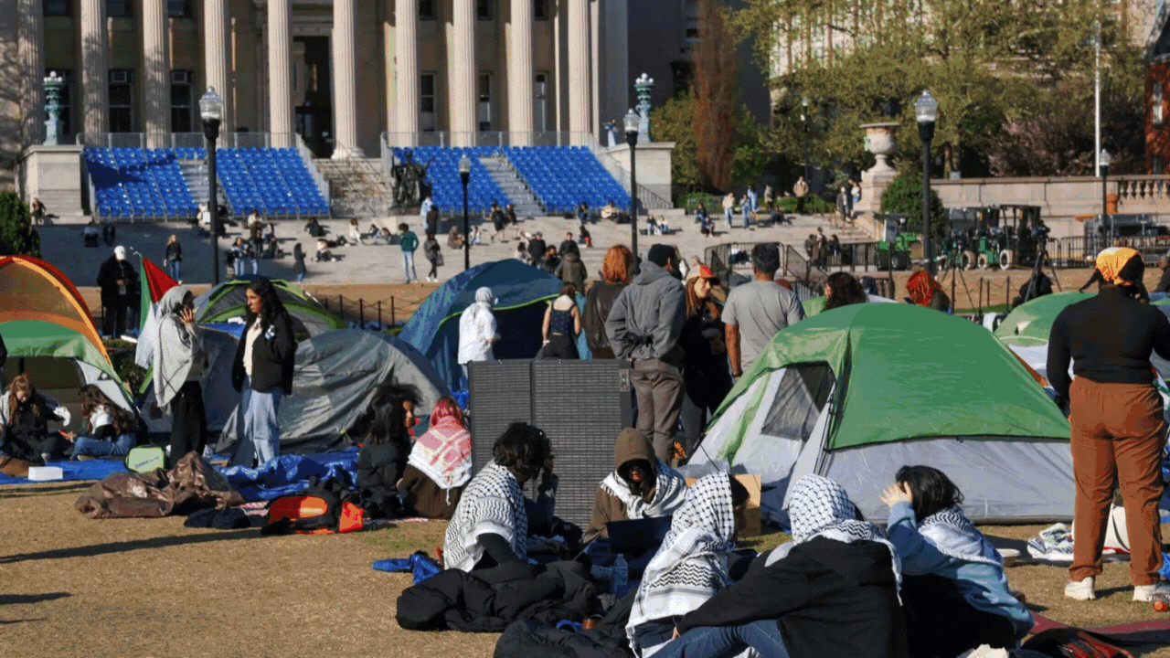 ‘Let the kids go’: Scores arrested as Pro-Palestine protests continue to roil US colleges
