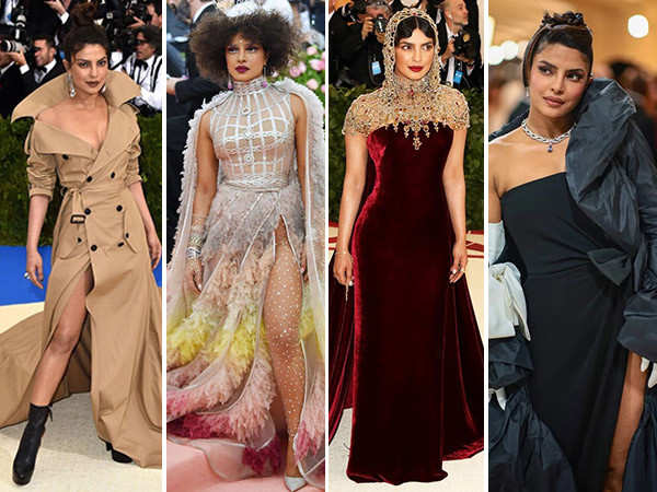 Priyanka Chopra Jonas Met Gala looks down the years