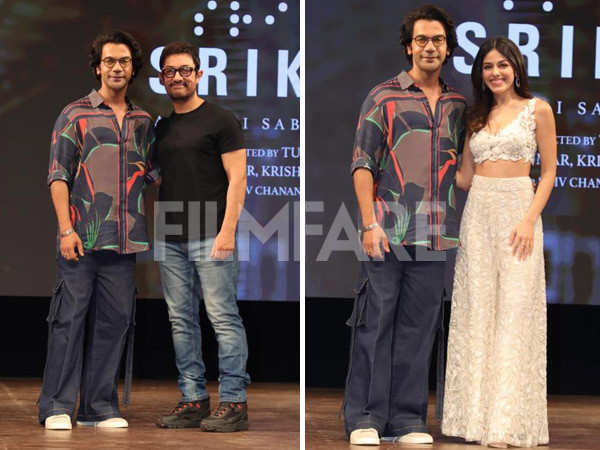 Srikanth song launch: Rajkummar Rao Aamir Khan and more attend