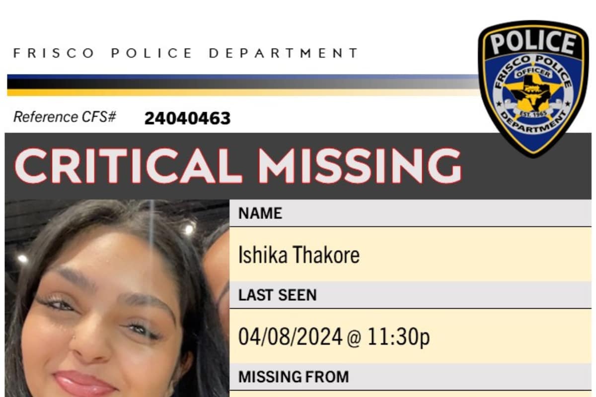 US: Indian-American Teen Found After Going Missing In Texas