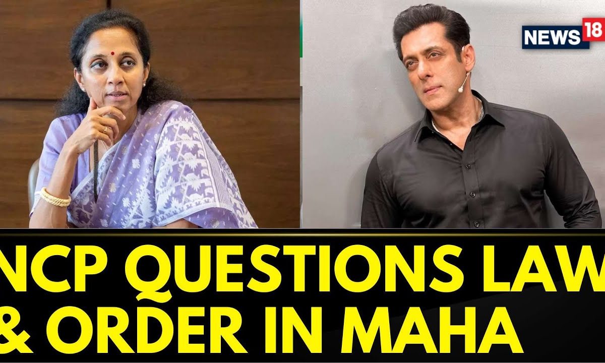 Salman Khan News | Supriya Sule Slams Maharashtra Law And Order Over Salman Khan’s House Firing