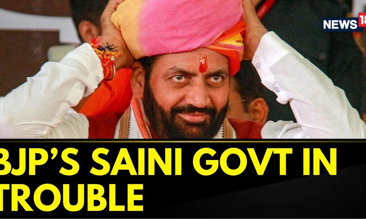 BJP’s Saini Govt In Trouble After 3 Independents Withdraw Support | Lok Sabha Elections 2024