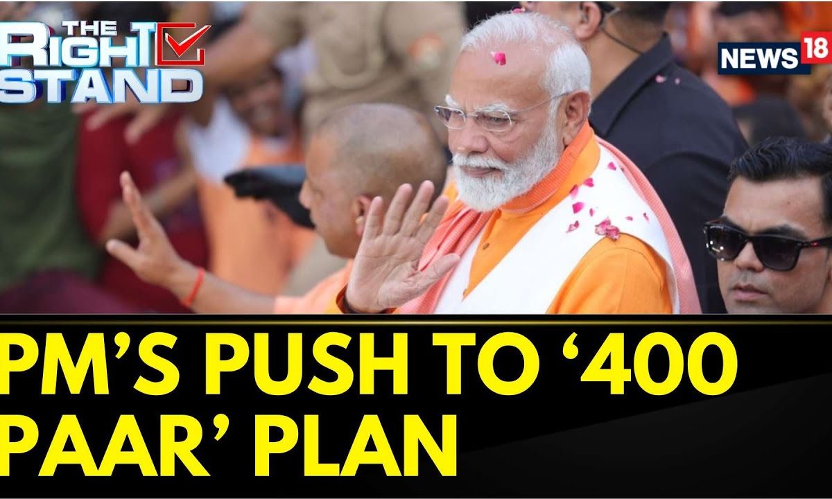 Prime Minister Narendra Modi Holds a mega five-kilometre-long roadshow in Varanasi | News18 Prime Minister Narendra Modi Holds a mega five-kilometre-long roadshow in Varanasi | News18