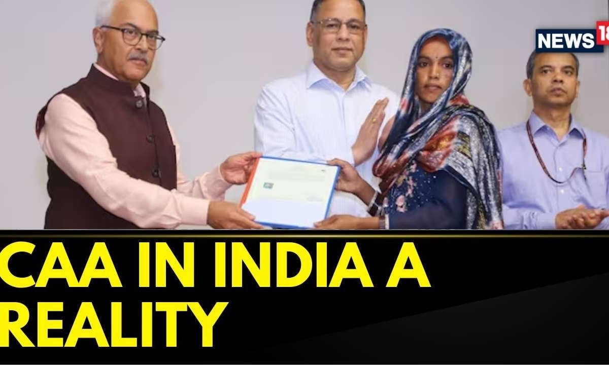 MHA Issues First Set of Citizenship Certificates Under CAA, 14 People Granted Indian Nationality MHA Issues First Set of Citizenship Certificates Under CAA, 14 People Granted Indian Nationality