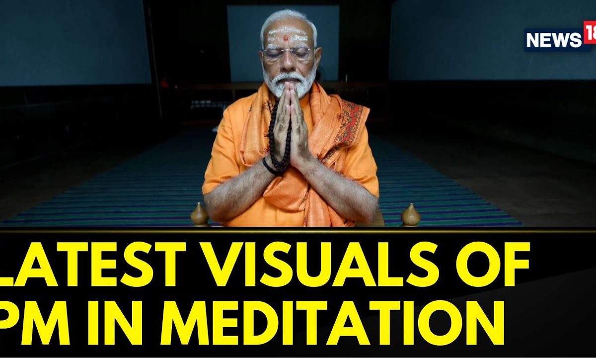 PM Modi In Tamil Nadu: First Visuals Of PM Modi Under Meditation Retreat In Kanniyakumari | News18