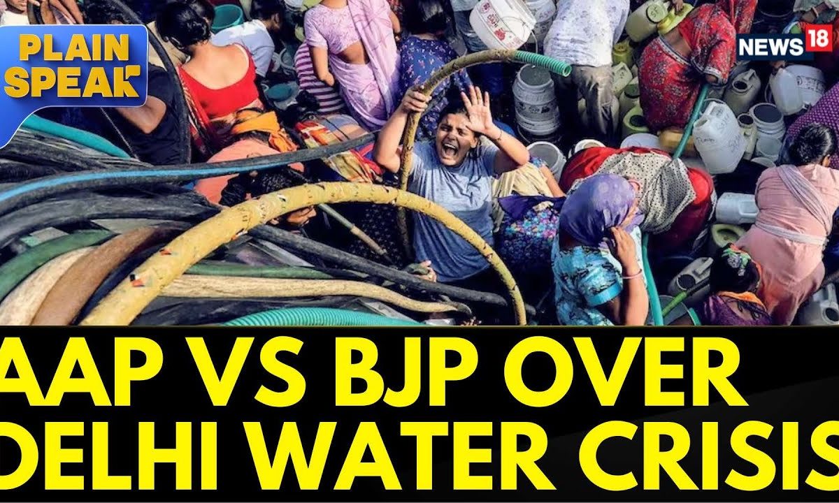 AAP vs BJP over Delhi Water Crisis | Delhi Heavy Relies On Yamuna River For Water Supply | News18