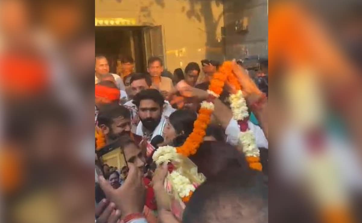 Lok Sabha Candidate Kanhaiya Kumar Assaulted While Campaigning In Delhi Lok Sabha Candidate Kanhaiya Kumar Assaulted While Campaigning In Delhi