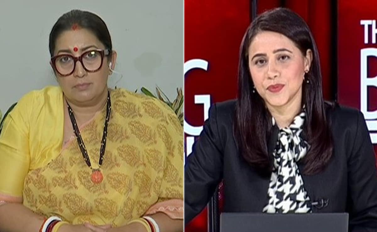 “Don’t Give Him Too Much Importance”: Smriti Irani’s Swipe At Rahul Gandhi