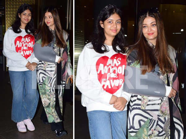 Cannes 2024: Aishwarya Rai Bachchan returns to Mumbai with Aaradhya