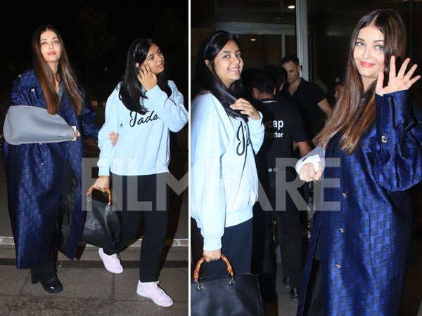 Cannes 2024: Injured Aishwarya Rai Bachchan jets off with Aaradhya. Pics: Cannes 2024: Injured Aishwarya Rai Bachchan jets off with Aaradhya. Pics: