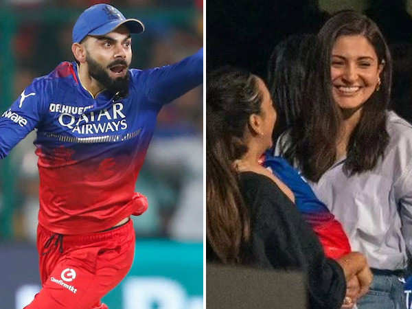 Anushka Sharma attends first cricket match after son Akaayâs birth Anushka Sharma attends first cricket match after son Akaayâs birth