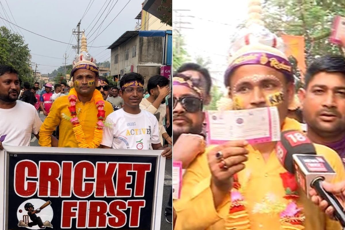 Cricket first, Marriage Second: Groom Postpones Marriage To Watch RR Vs KKR IPL Match In Assam Cricket first, Marriage Second: Groom Postpones Marriage To Watch RR Vs KKR IPL Match In Assam