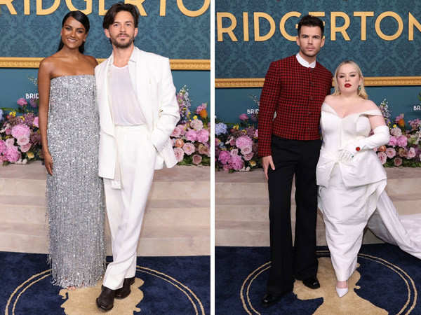 Nicola Coughlan Luke Newton and more attend Bridgertonâs premiere in NY Nicola Coughlan Luke Newton and more attend Bridgertonâs premiere in NY