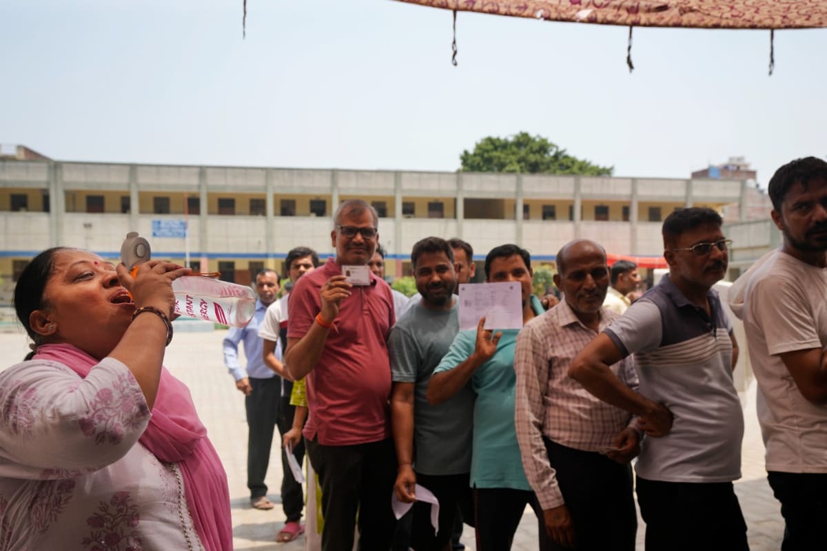 Lok Sabha Polls: Voter Turnout Drops on All Seats in Haryana And Delhi Amid Heatwave, Weekend Polling
