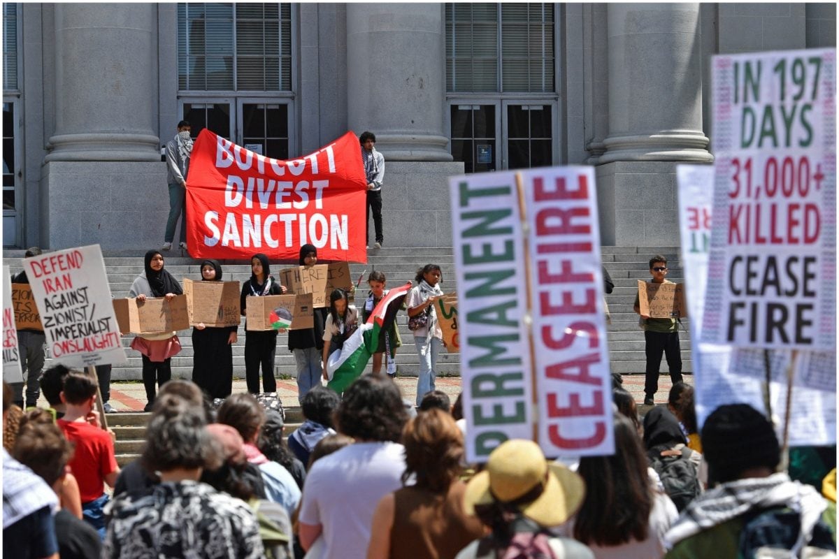 Pro-Palestine Protesters In New Jersey’s Rutgers Call Kashmiris An ‘Occupied People’