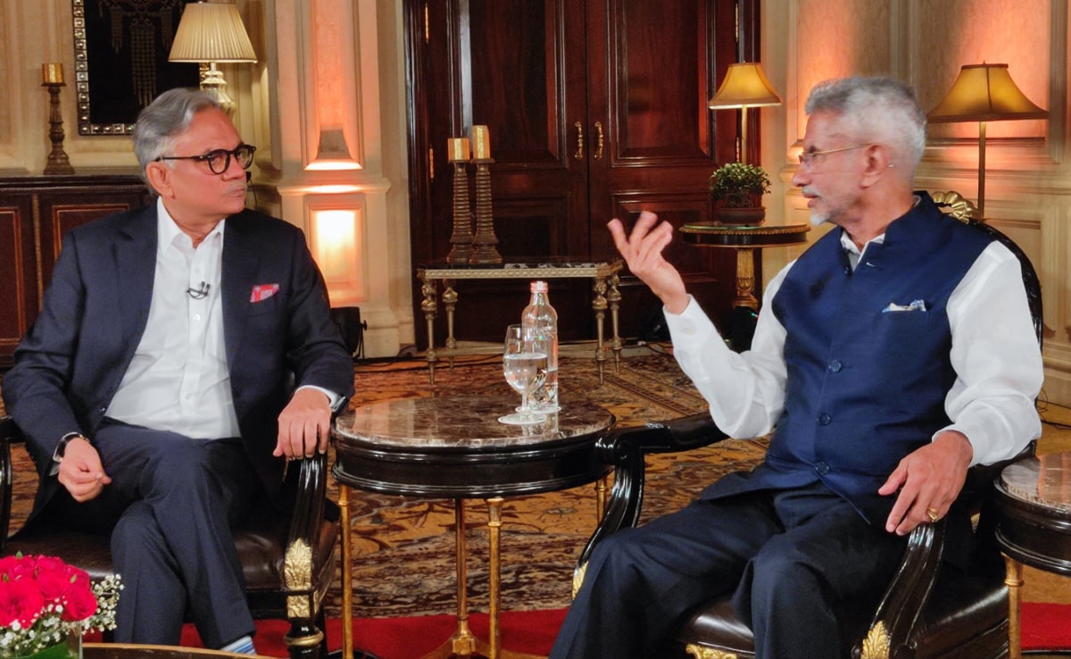 S Jaishankar Asked To Bet On BJP Poll Score At NDTV Battleground. His Reply