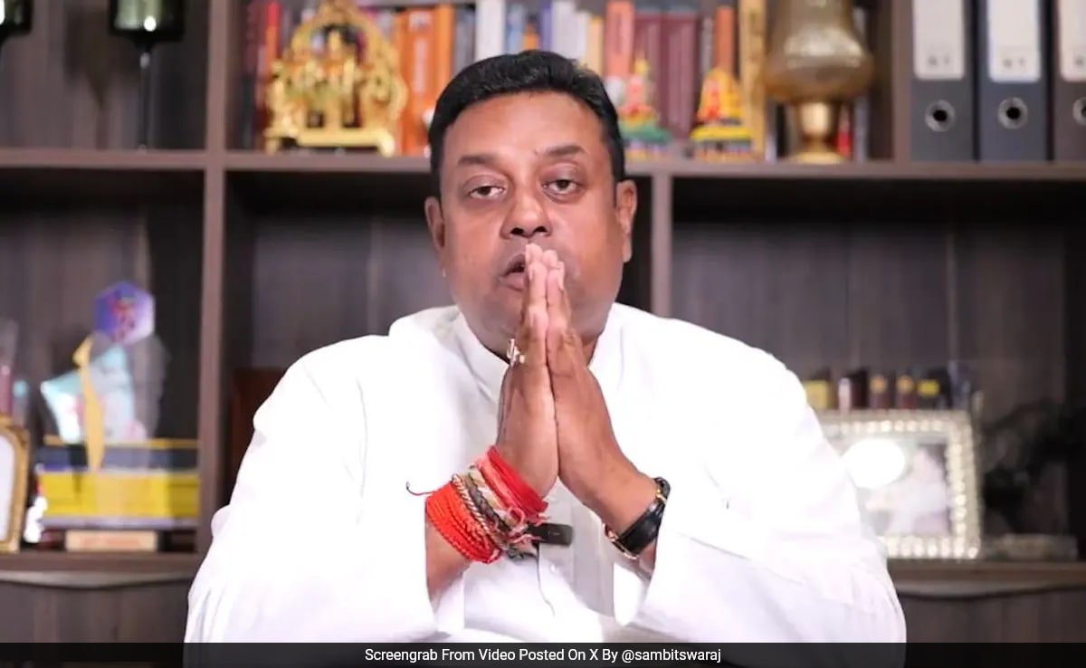 After “Slip Of Tongue”, Sambit Patra’s “Upvaas” Vow As Atonement