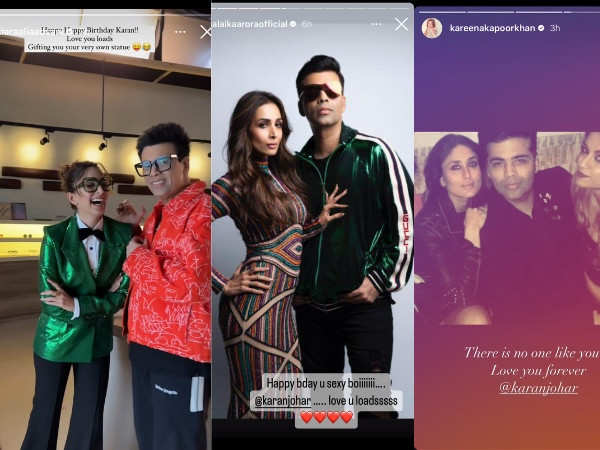 Kareena Kapoor Khan Alia Bhatt and more wish Karan Johar on his birthday