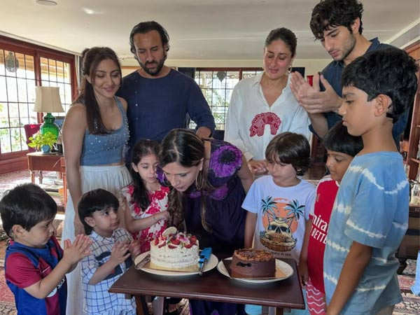 Kareena-Saif and family celebrate Saba Pataudiâs birthday. Pics: