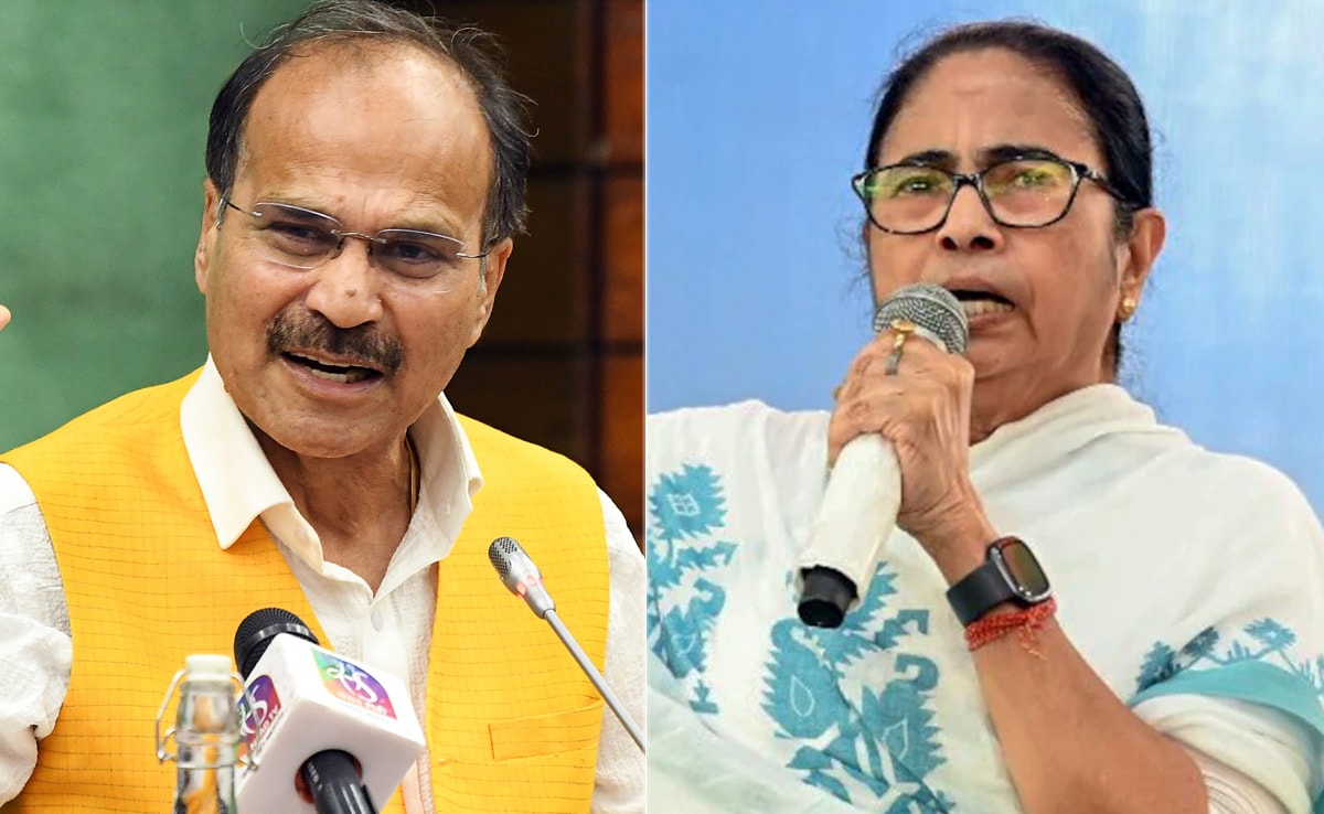 “Part Of INDIA” Says Mamata Banerjee. “Don’t Trust,” Adhir Ranjan Responds “Part Of INDIA” Says Mamata Banerjee. “Don’t Trust,” Adhir Ranjan Responds
