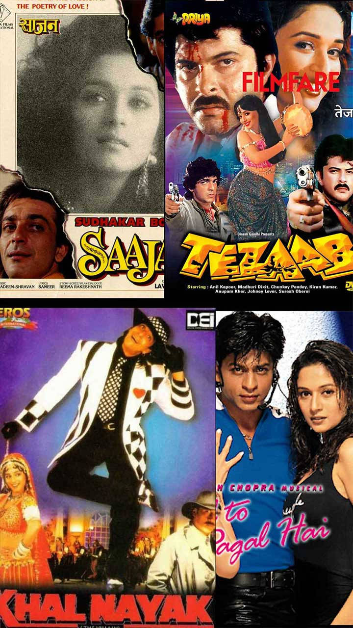 Birthday Special: Top 7 All-Time Favourite Madhuri Dixit Movies Birthday Special: Top 7 All-Time Favourite Madhuri Dixit Movies