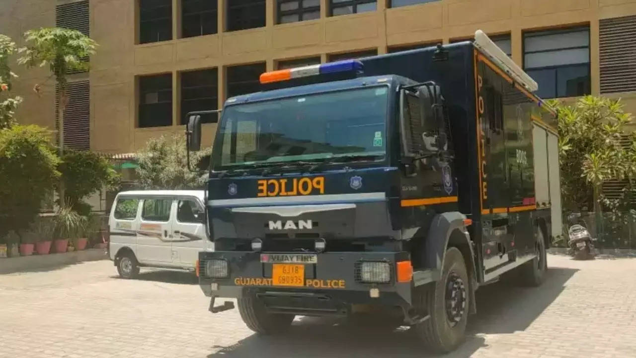 Pakistan link detected in Ahmedabad school bomb threat probe Pakistan link detected in Ahmedabad school bomb threat probe