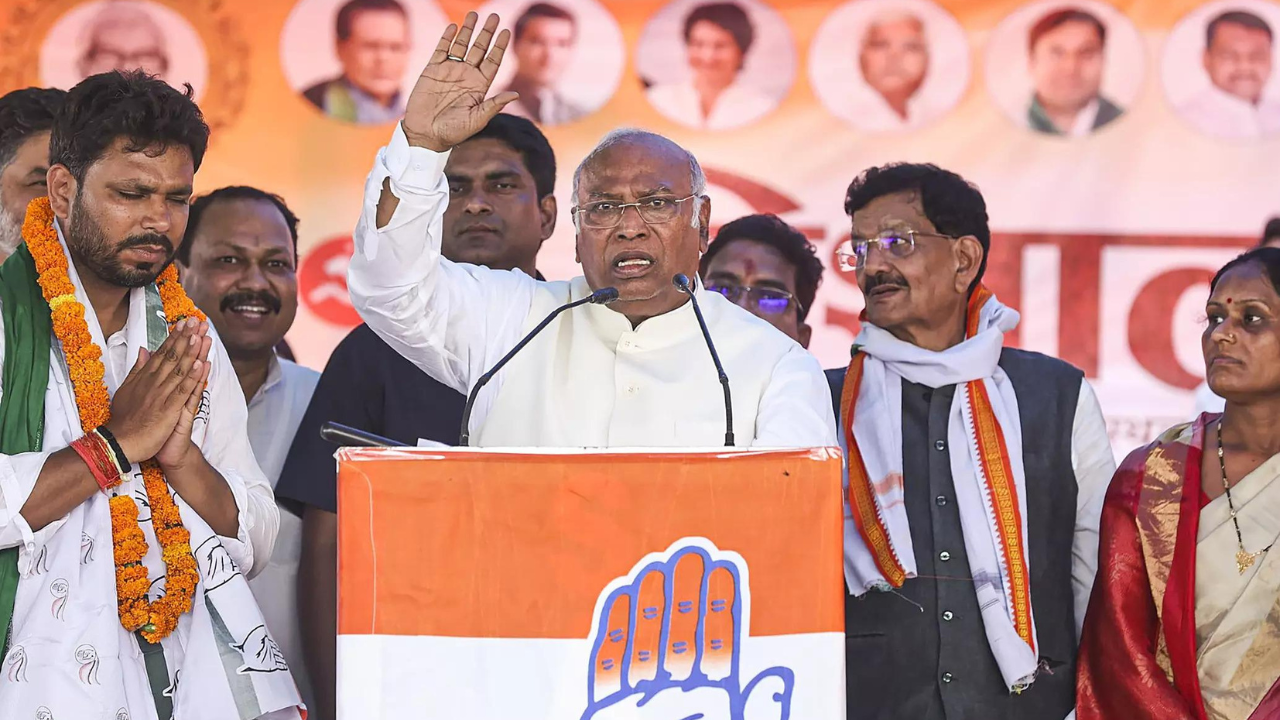 ‘Why did Chowkidar not stop tempos?’: Kharge questions PM’s inaction on ‘Adani, Ambani’ row