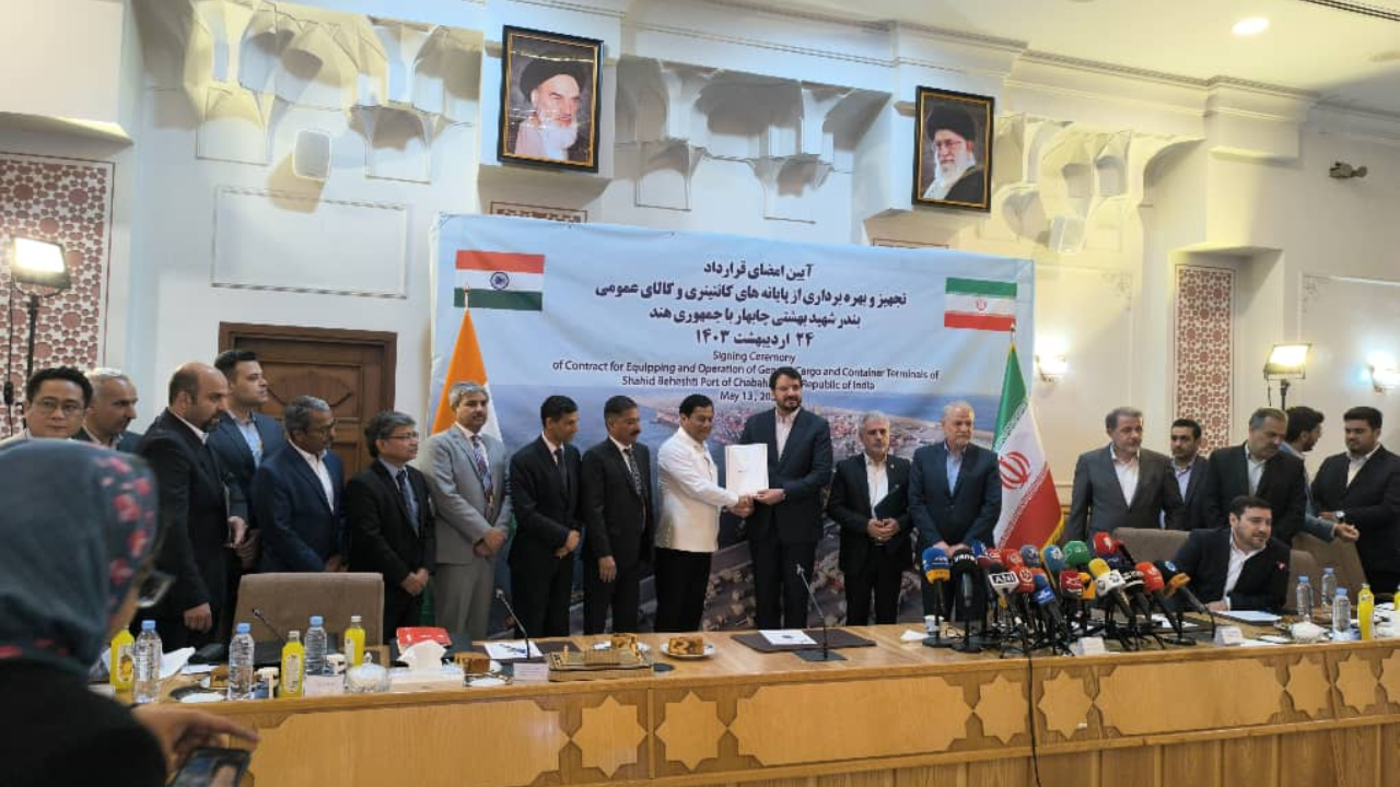 India inks 10-year deal to operate Iran’s Chabahar port India inks 10-year deal to operate Iran’s Chabahar port