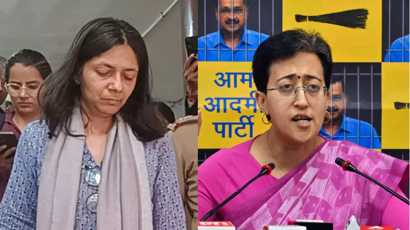 ‘To save a goon … ‘: Swati Maliwal hits out at AAP for backing CM Kejriwal’s aide in assault case