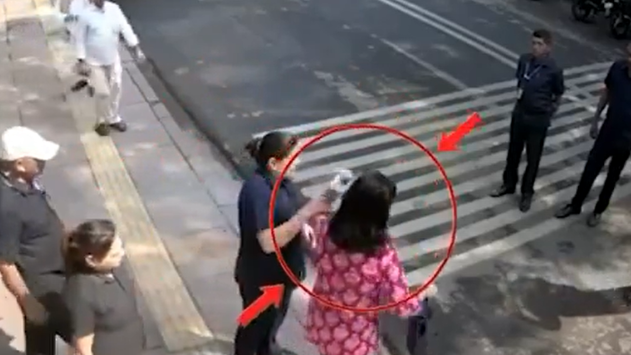 Maliwal assault case: AAP share new video from outside CM’s house