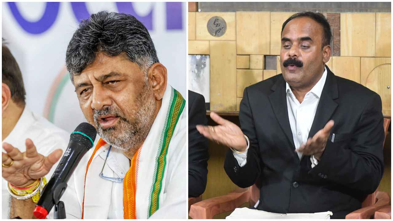 DKS dismisses Gowda’s pen drives claim, calls him ‘mentally ill’ DKS dismisses Gowda’s pen drives claim, calls him ‘mentally ill’