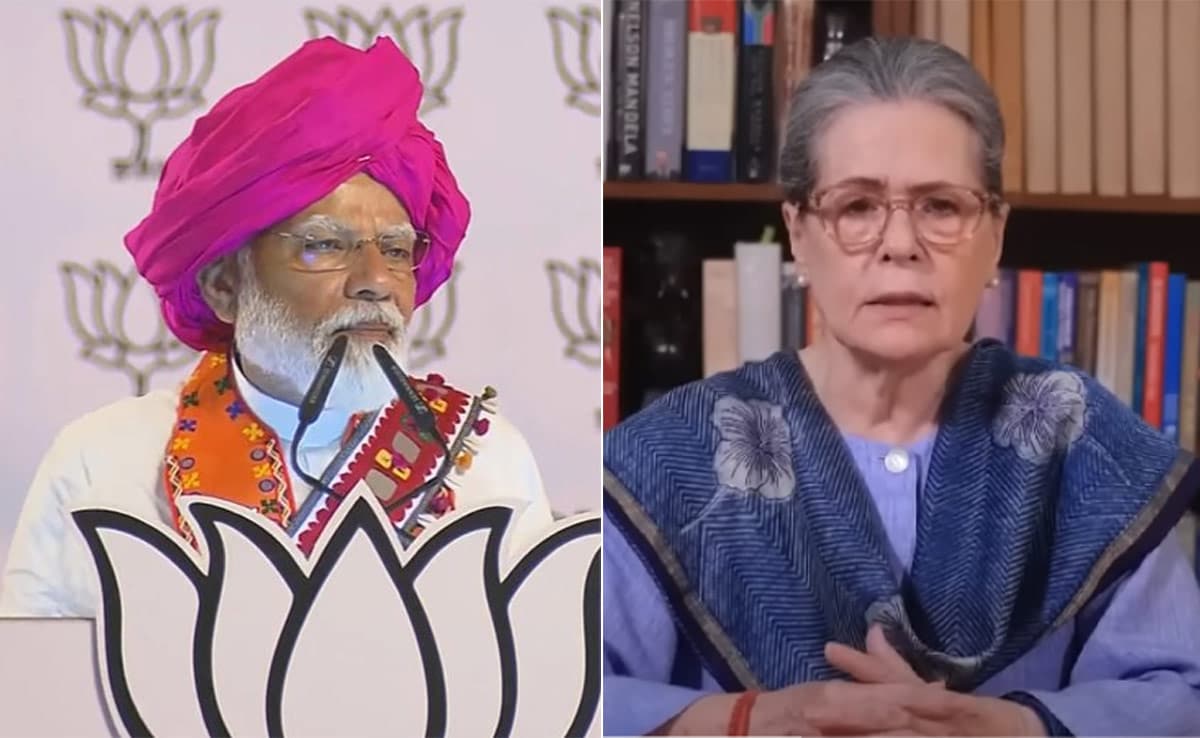 “Appeasement” Vs “Hatred” As PM, Sonia Gandhi Slug It Out On Polling Day “Appeasement” Vs “Hatred” As PM, Sonia Gandhi Slug It Out On Polling Day