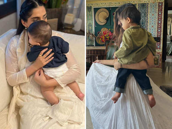 Sonam Kapoor dances with son Vayu in adorable pics