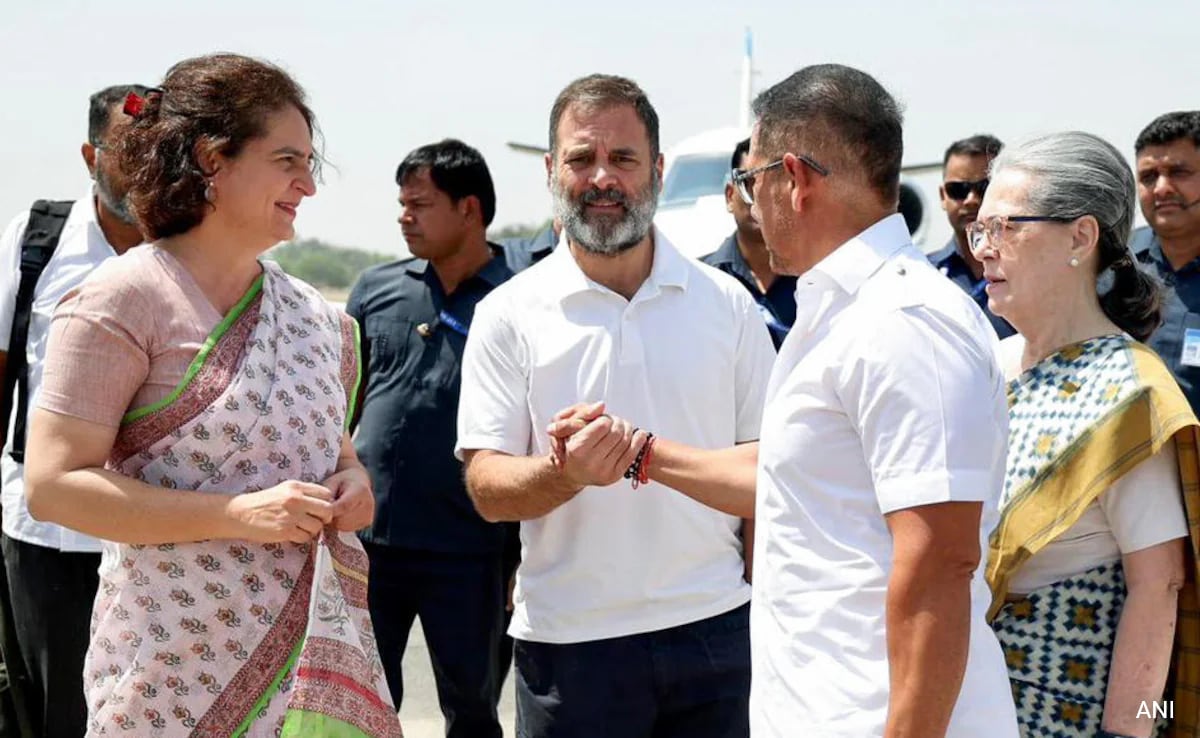 Rahul Gandhi Files Nomination From Raebareli, Sonia Gandhi, Priyanka With Him