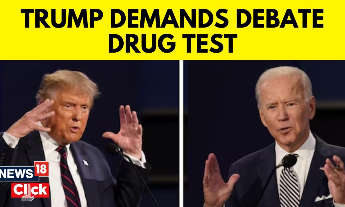 Trump Demands Drug Test For Biden Ahead Of Presidential Debates Trump Demands Drug Test For Biden Ahead Of Presidential Debates