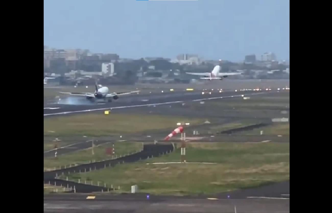 Close Call In Mumbai, IndiGo Touchdown-Air India Take-Off On Same Runway