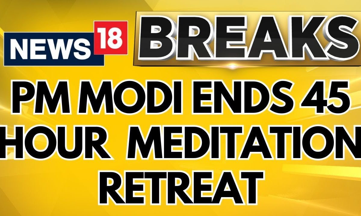 Modi In Kanniyakumari | PM Modi Ends 45-Hour Meditation In Kanniyakumari Today | Modi News | News18