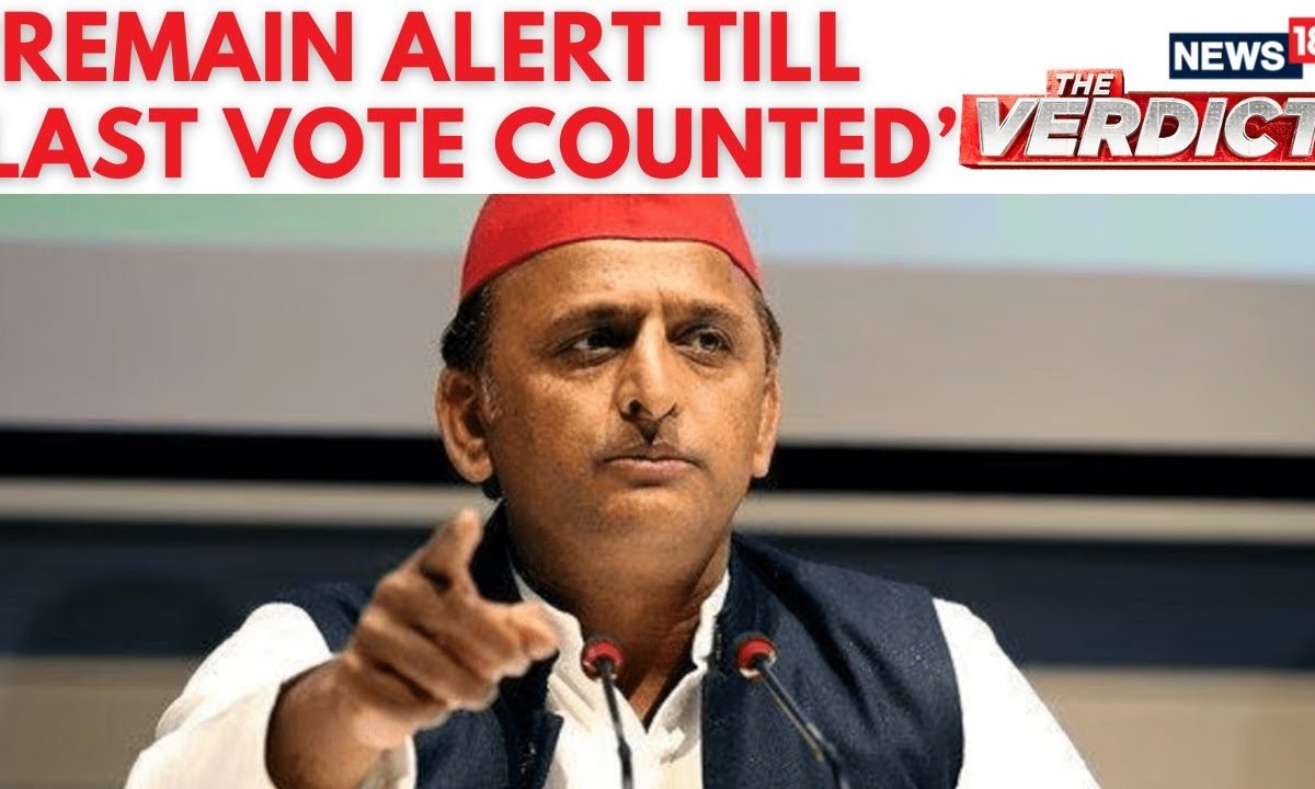 SP Chief Akhilesh Yadav Cautious His Workers, Says ‘Remain Alert Till Last Vote Counted’ | N18ER