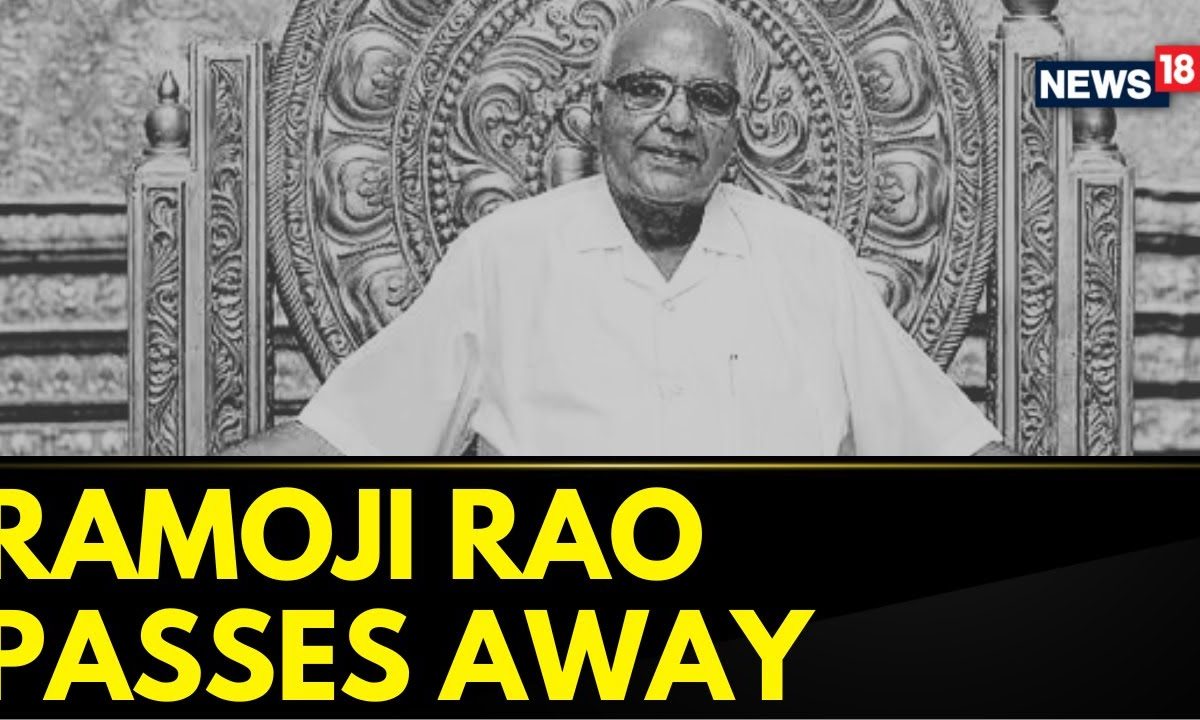 Ramoji Rao Death | Media Baron Cherukuri Ramoji Rao, Head Of Ramoji Film City Passed Away | News18