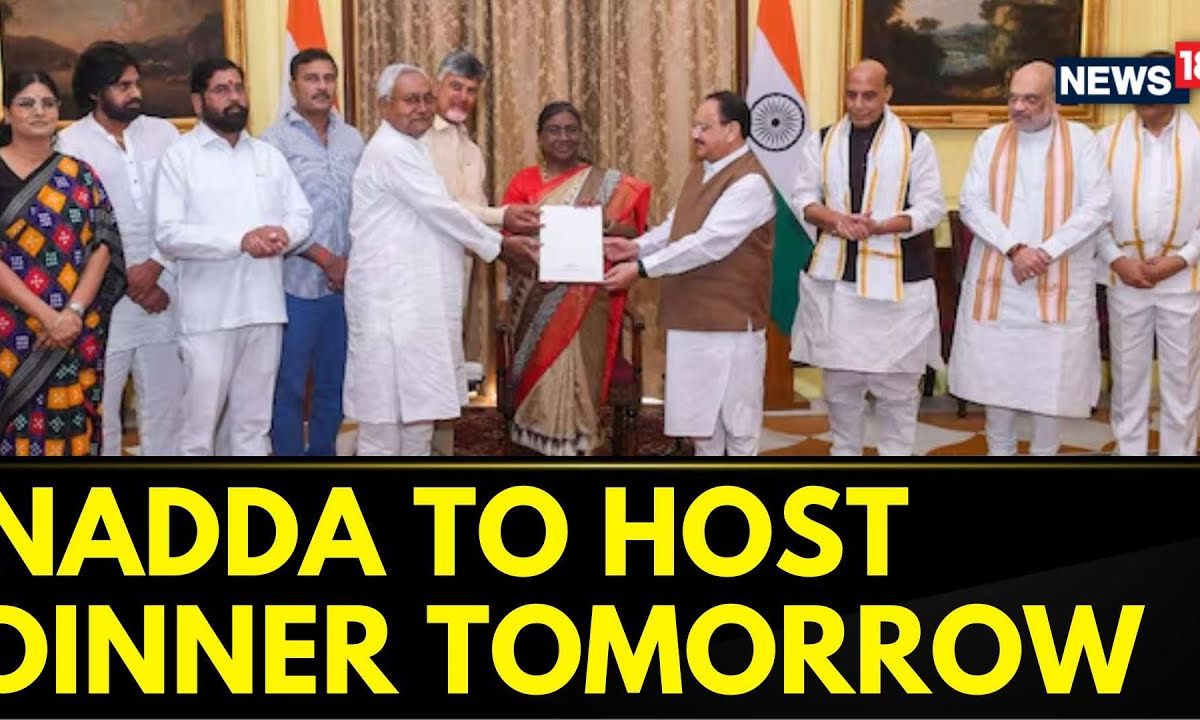 JP Nadda To Host Dinner Post Oath Taking Ceremony For All The MPs Tomorrow | English News | News18