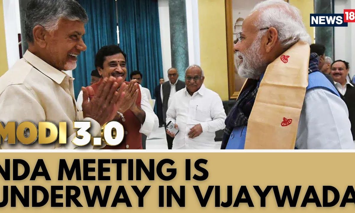 NDA Legislative Party Meet Is Underway Ahead Of Naidu’s Swearing In Ceremony As CM | News18