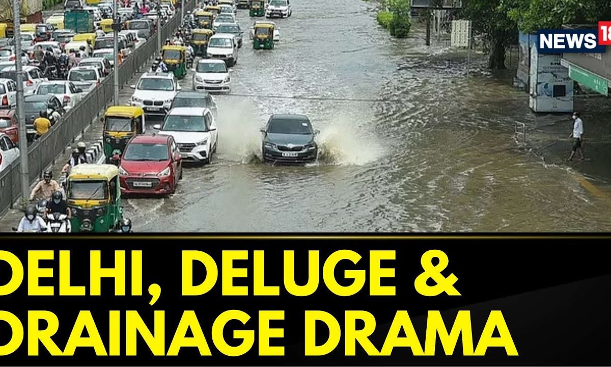 Delhi NCR Continues To Be On Alert Over Heavy To Medium Rainfall | Delhi News Today | News18